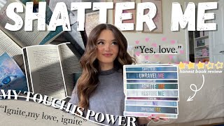 i read the shatter me series by tahereh mafi \u0026 tell you if you should to! 🌞❄️⚡️☁️ *honest review*