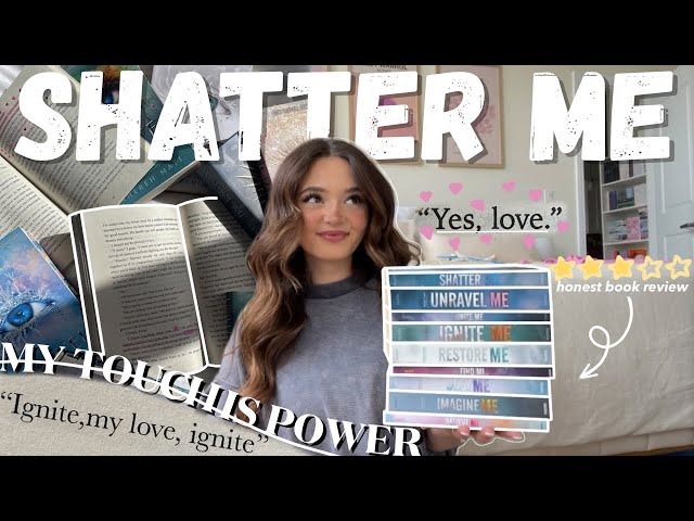 The whole shatter me series  Fantasy books to read, Book club