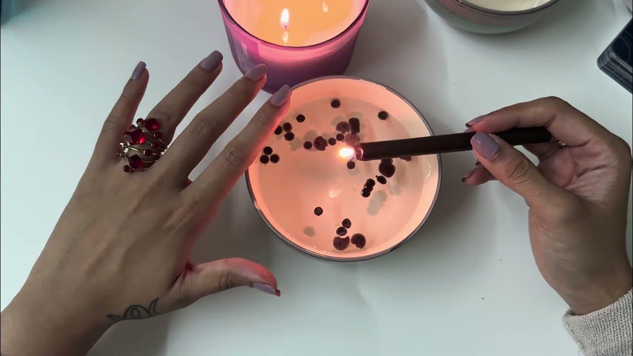 Candle wax reading- channeled messages from the universe! what's coming