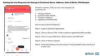Sales One app me Raising Sarvice Req. Kaise Dale Full process Customer Helping screenshot 5