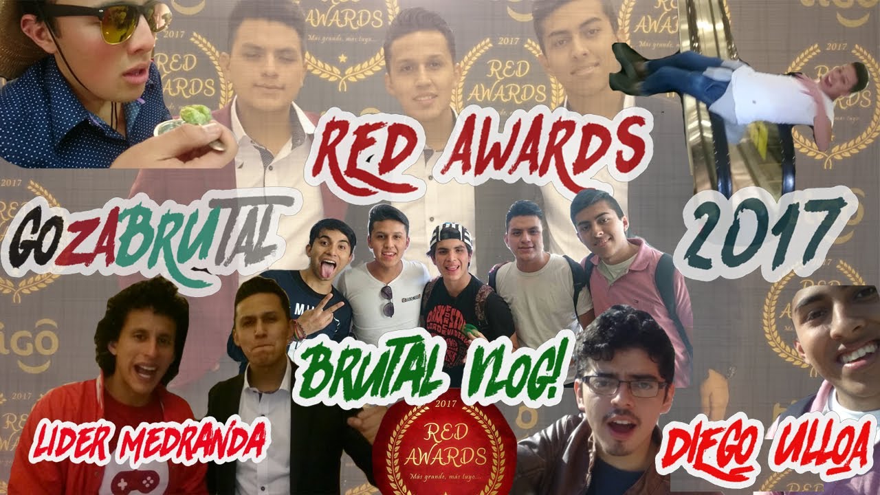 BRUTAL VLOG! EN RED AWARDS BOLIVIA 2017 (RETOS BRUTALES CON YOUTUBERS!!) | GoZaBruTal
