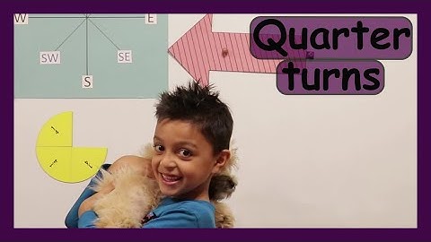 Quarter turns | 90 degrees | Rotate | Clockwise | Anticlockwise | Maths with Nile