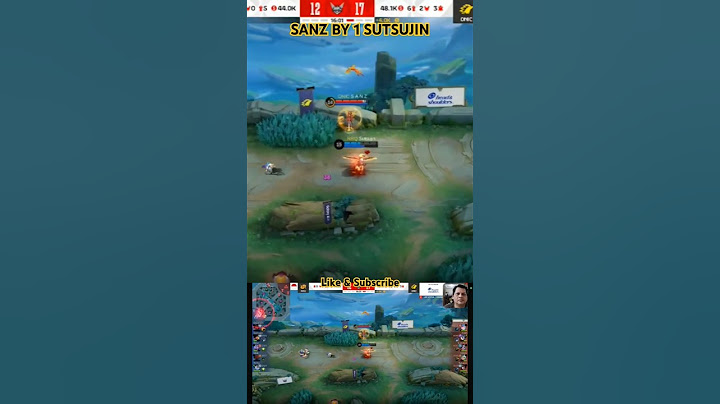 SANZ BY1 SUTSUJIN ‼️RRQ HOSHI VS ONIC ESPORTS❗ MPL ID S15. #mobilelegends#mlbb#trending#shorts