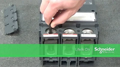 Removing Lugs from 400/600A I-Line PowerPact L-Frame Circuit Breaker | Schneider Electric Support