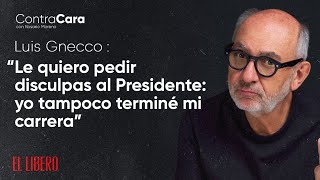 Luis Gnecco, actor: “Le quiero pedir disculpas al Presidente: yo tampoco terminé mi carrera”