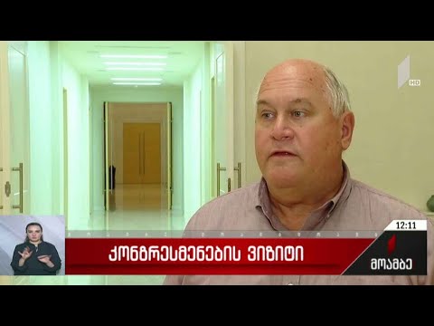 ამერიკის კონგრესმენთა დელეგაციის ვიზიტი