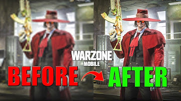 HOW TO FIX BLURRY GRAPHICS IN WARZONE MOBILE - ADVANCED METHOD / BEST GRAPHICS SETTINGS