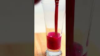 How to Make a Soda and Syrup Smoothie with Any Fruit: Featuring Dragon Fruit #fruit #drink #shorts