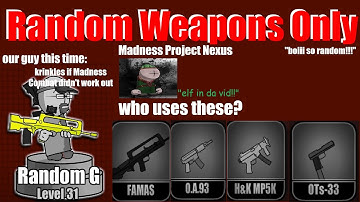 Can You Beat Madness Project Nexus Arena Mode With Weapons No One Uses?