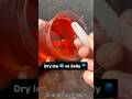 Dry ice 🧊 vs Jelly 🪼 #Satisfying #Experiment #ASMR #DryIce