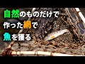 【縄文系サラリーマンの夏休み】魚を獲りたくてゼロから網を作ってみた #14