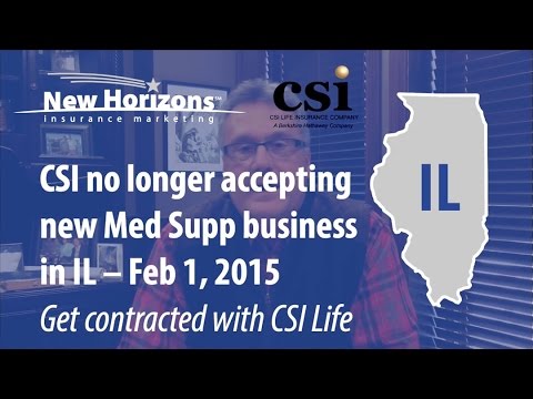 Central States Indemnity (CSI) no longer accepting new apps