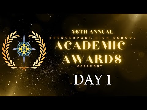 46th Annual Spencerport High School Academic Awards 2023 - Day 1