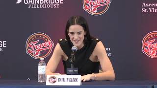 Former Iowa women's basketball and Indiana Fever guard Caitlin Clark was ready for a 'new challenge'