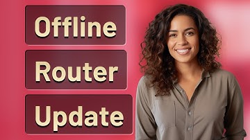 Do You Need Firmware Updates for a Router Without Internet?