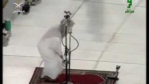 صلاة الفجر 07-06-2007 الشيخ سعود الشريم ~ سورة الحاقة مع دعاء
