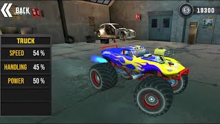 đua xe quái vật bắn súng | Monster Truck Road Rampage  Shooting Games | game wfk screenshot 1