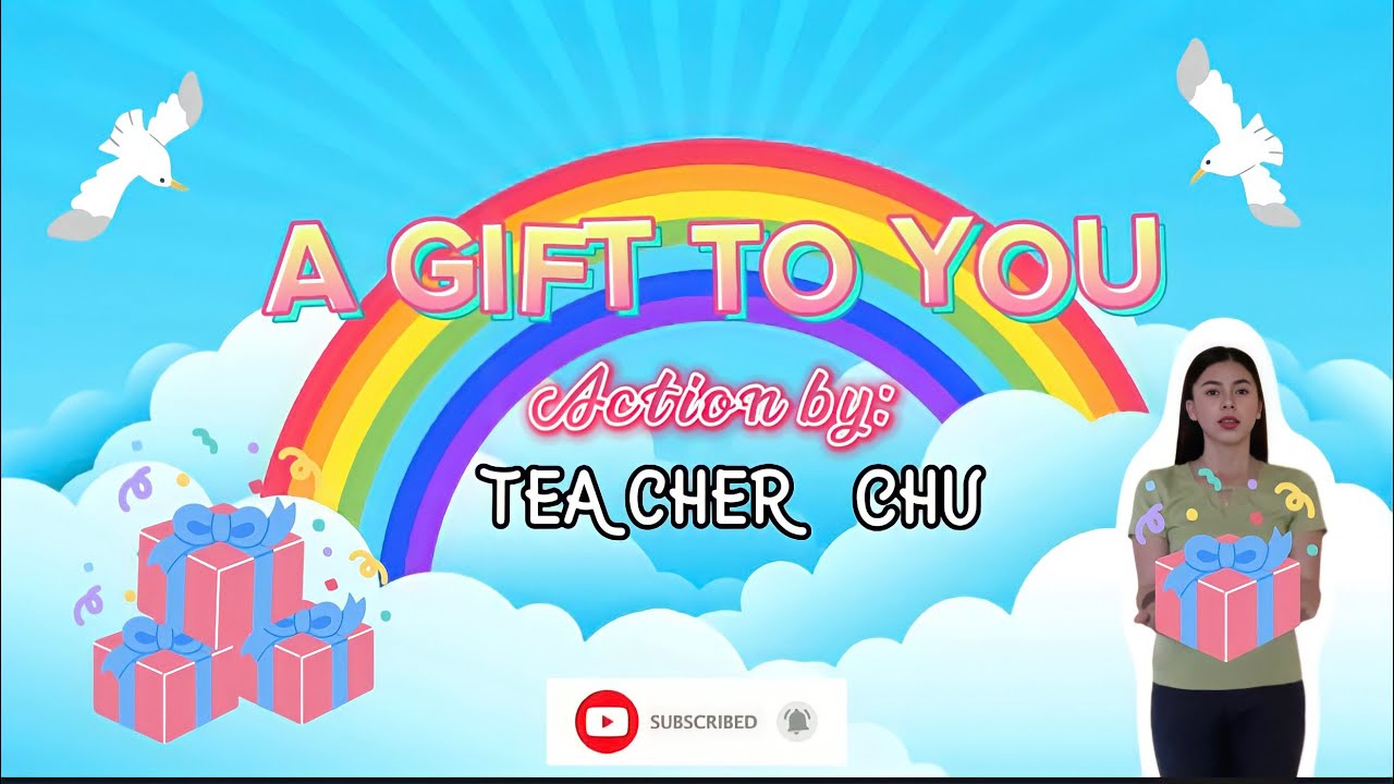 A Gift To You With Lyrics Kindergarten Moving Up Song Prayer Teacher Chu Youtube