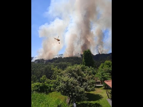 Famalicão: Incêndio em Joane assusta moradores