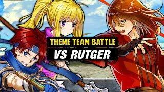 Rutger GHB Vs. Clarine & Roy's Army - Fire Emblem Heroes Theme Team Battle [FEH]