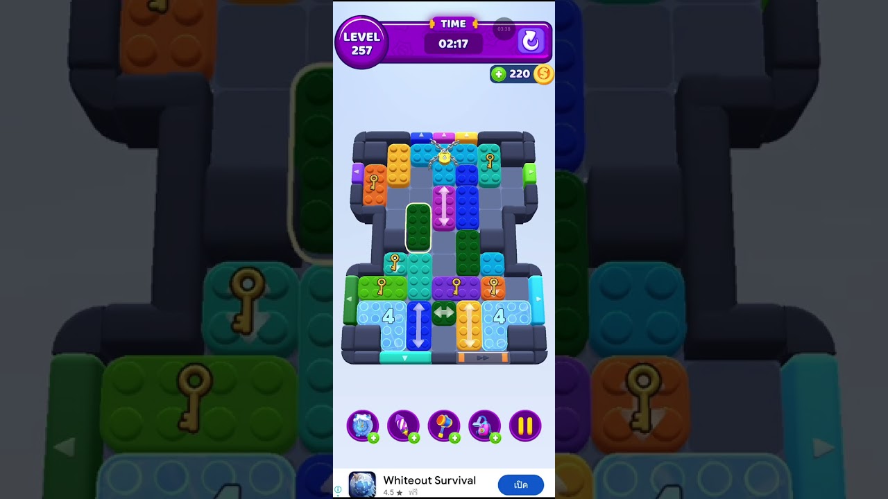 Color Block Jam 257 Don't give up