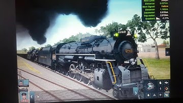 Double heading c&o steam locos on Australian railway