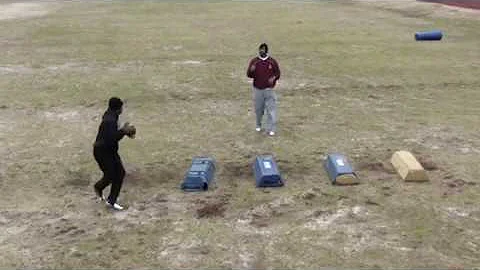 Kenton Evans Quarterback Drills
