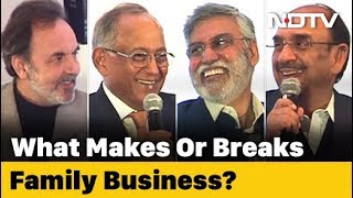 Prannoy Roy Speaks To Bosses Of India Inc On Family Businesses