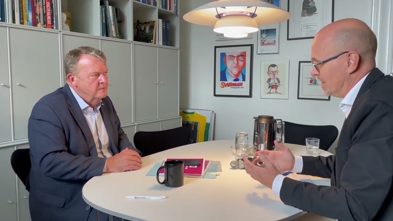 Valg 2022: Interview med Lars Løkke Rasmussen (M) - YouTube