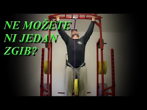 Video: Ne možete raditi zgibove?