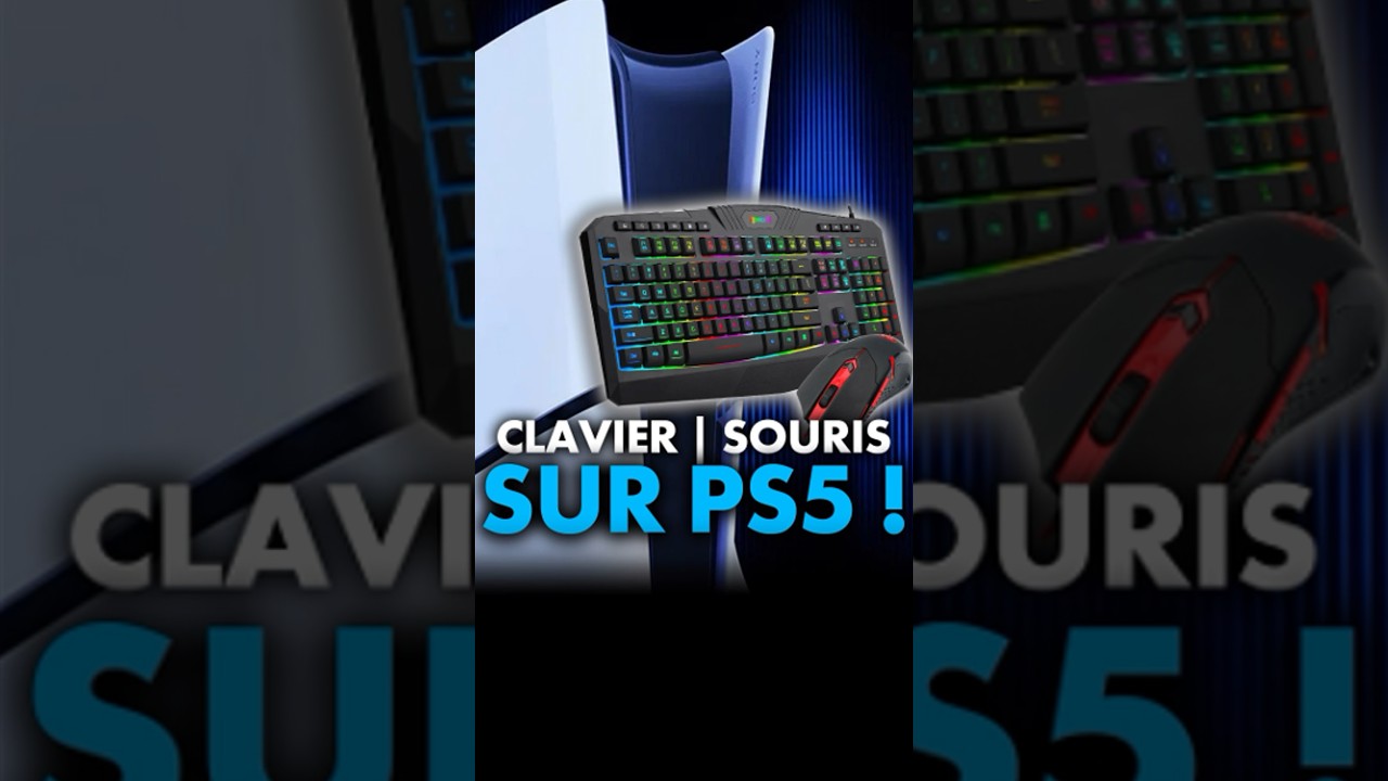 PS5 : Jouer avec ton CLAVIER et ta SOURIS sur ta console ! 💥
