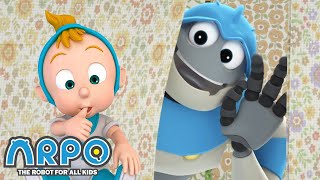 Jumping Hiccups!!! | Cartoons for Kids | Full Episode | Arpo the Robot