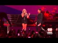 Britney Spears & Ryan Seacrest (iHeartRadio Music Festival)