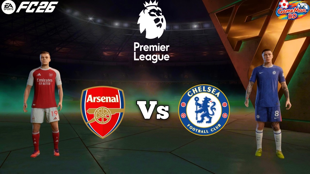 FC 26 - Arsenal vs Chelsea - Premier League 25/26. Full Match