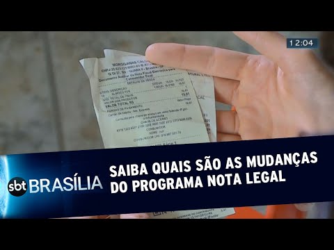 Saiba quais são as mudanças do programa Nota Legal | SBT Brasília 09/01/2019