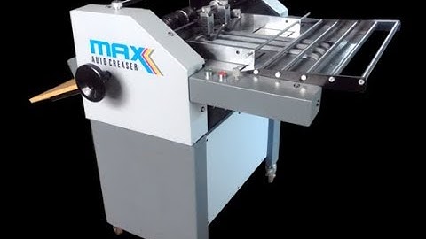 Auto Creasing Machine|| MAX || J.A.TRADERS