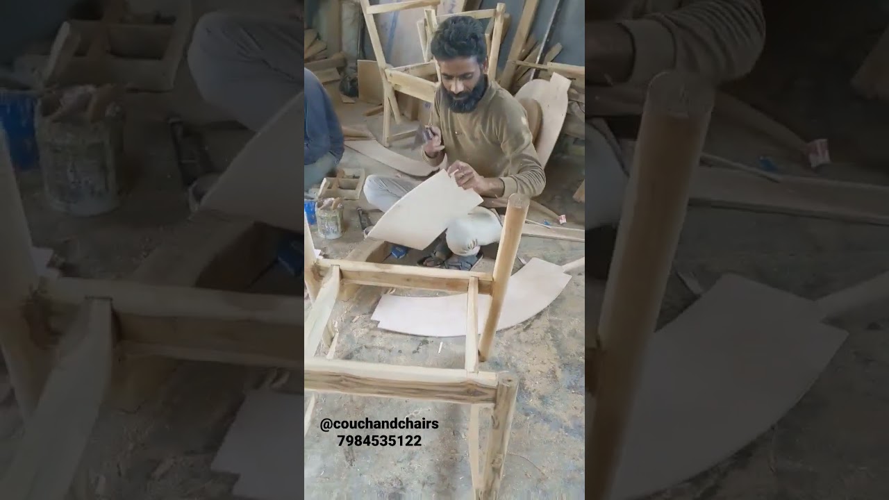 Dining Table Chair making process | Furniture Manufacturer | Designer chair