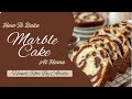 How To Bake Marble Cake At Home || Easy Homemade Marble Cake Recipe || Handi Roti By Abida