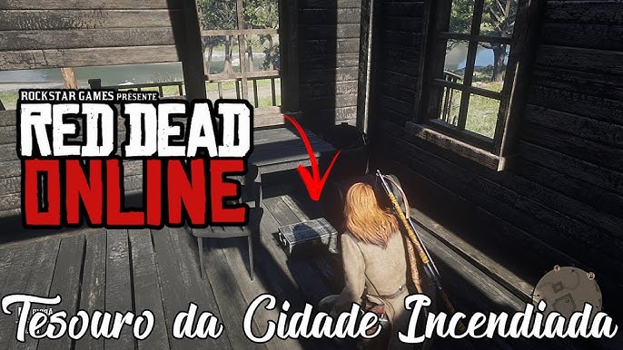 RED DEAD ONLINE - TESOURO DO PENHASCO BRANDYWINE !! (Mapa do Penhasco  Brandywine) 