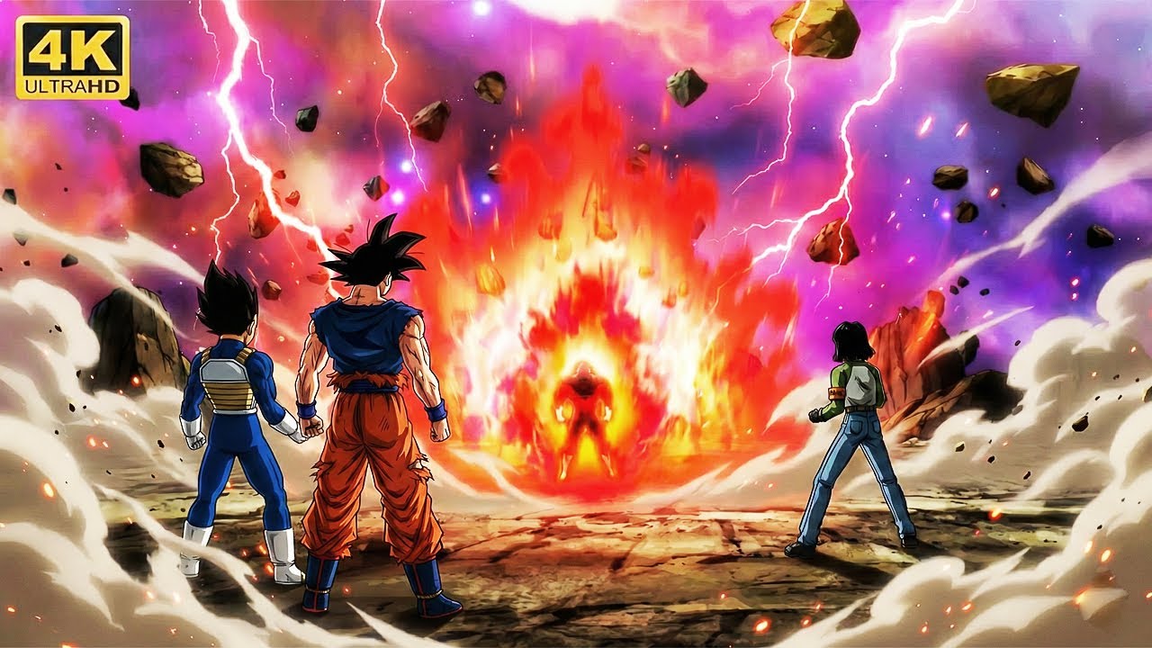 GOKU, VEGETA AND ANDROID 17 Vs JIREN | Dragon Ball Super in Hindi