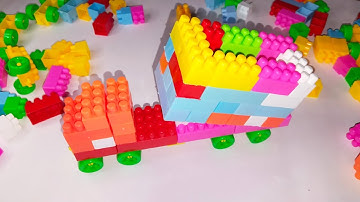 Satisfying DIY Blocks Big Truck | ASMR Building Blocks | Blocks Game #asmr #buildingblocks #lego 