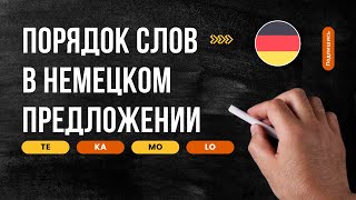 видео: Немецкий язык для начинающих: порядок слов в предложениях картинка: Немецкий язык для начинающих: порядок слов в предложениях