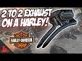 What a HARLEY Sounds Like with Dual Exhaust!