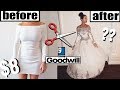 Diy thrift store wedding dress makeover