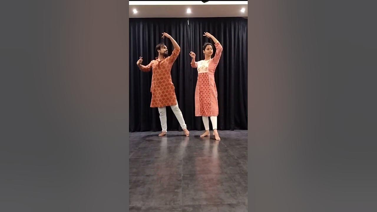 Kanha Re , Krishna Janmashtami || Kathak Dance Performance by Anjan and Sanjukta