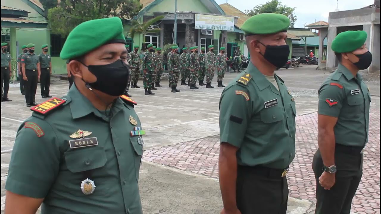 KENAIKAN PANGKAT PERSONIL KODIM 0102/PIDIE PERIODE 01 OKTOBER 2021