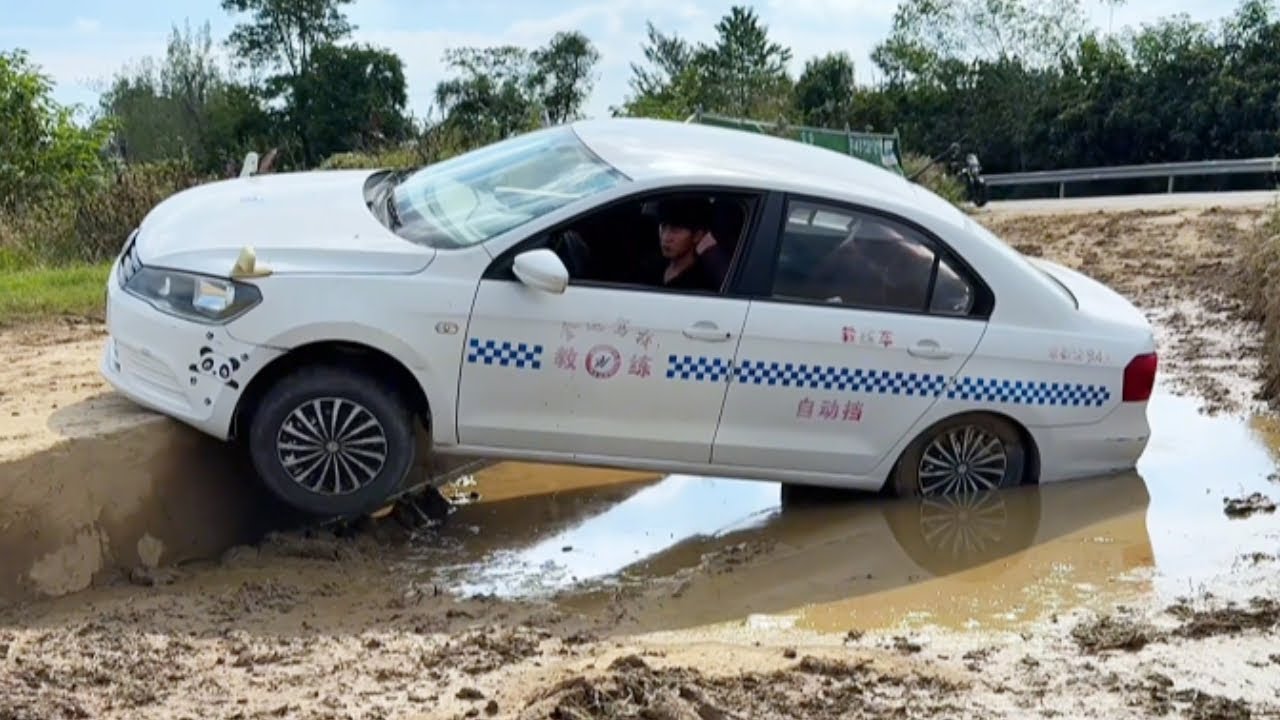 True Masters Are Found Among Ordinary People; They Can Even Drive Their Car Out Of A Mud Pit.