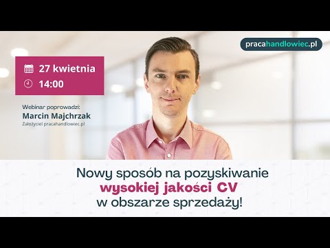 Nowy sposób na pozyskiwanie jakościowych CV w obszarze sprzedaży!