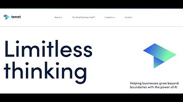 Tenet - Explore our new website