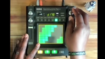 How to make a Boombap beat using the Korg Kaossilator Pro Plus
